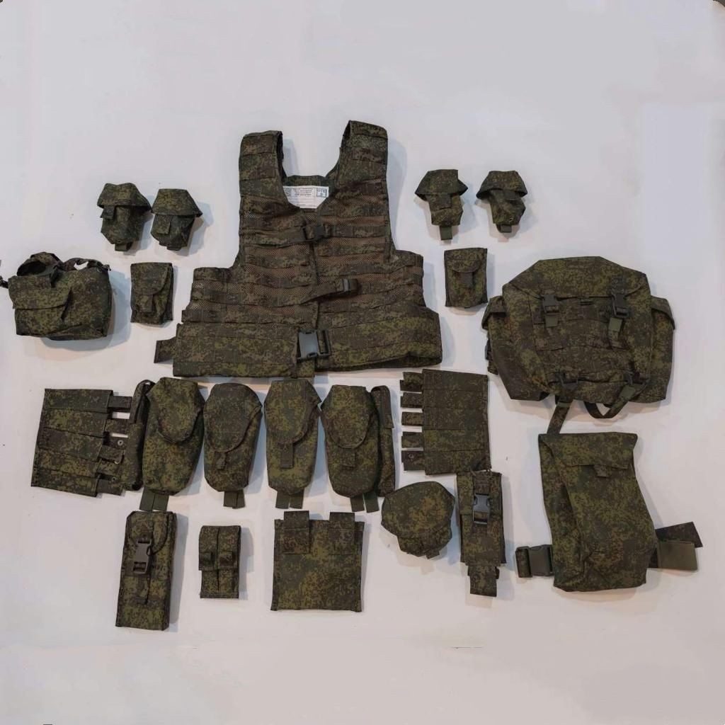 Russian 6h117 Third Generation EMR Camo Set Tactical Chest Rig Vest Gear