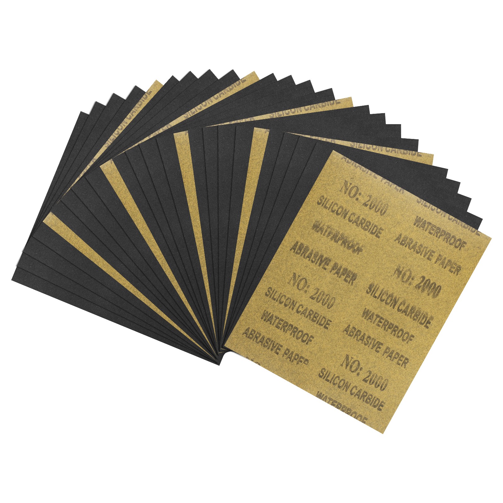 25pcs Sand Papers - [9 x 11 Inch x 2000 Grits] Sandpaper Sheets