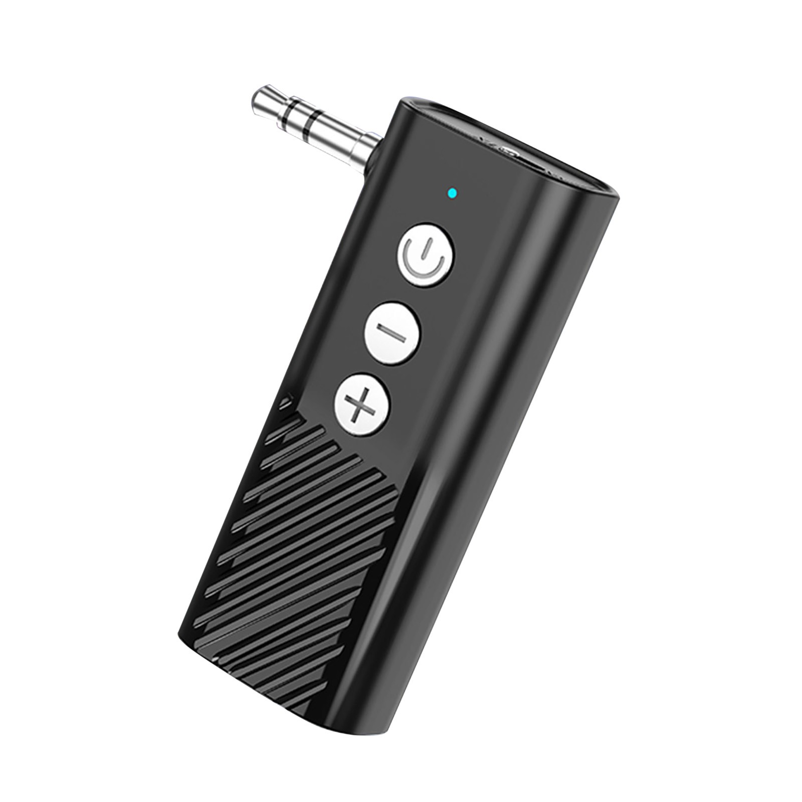 Black 3-in-1 Wireless Bluetooth 5.3 Transmitter Receiver Adapter Audio ABS