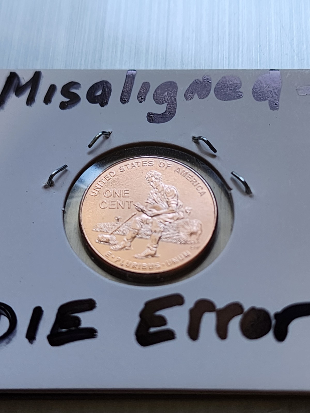 2009 Lincoln Bicentennial Formative Years Variety Small Cent Rim Error/DDO