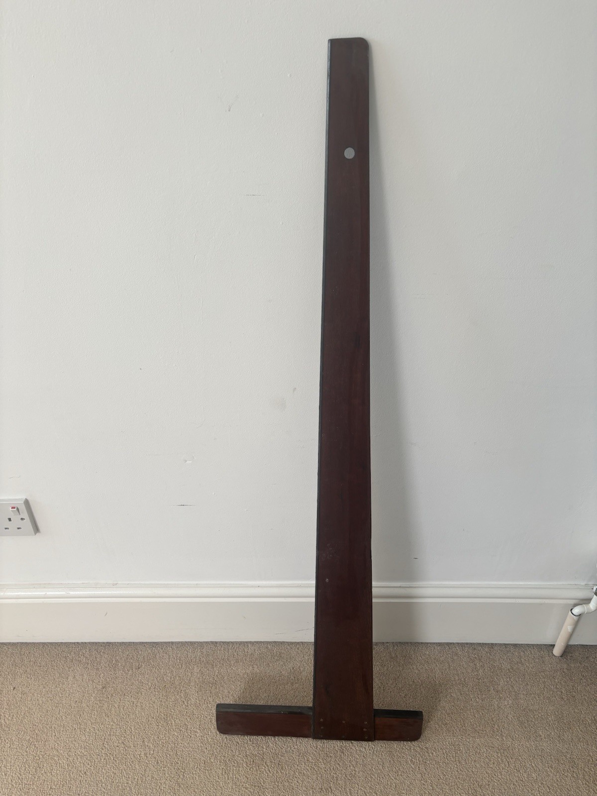 Antique W.Marples & Co Hardwood Draughtsman’s T-square 113 Cm Length VGC