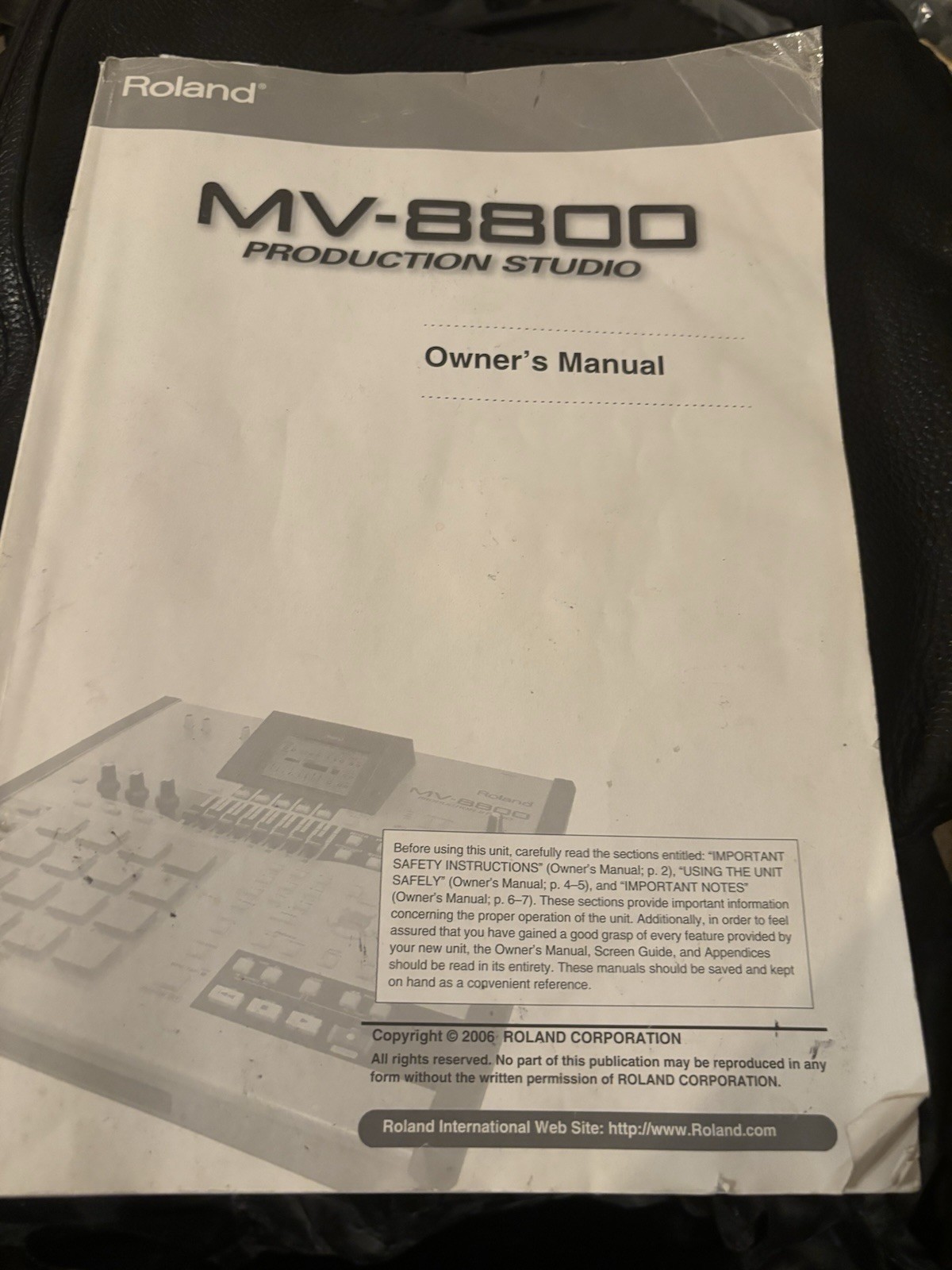 Roland MV-8800 Production Studio