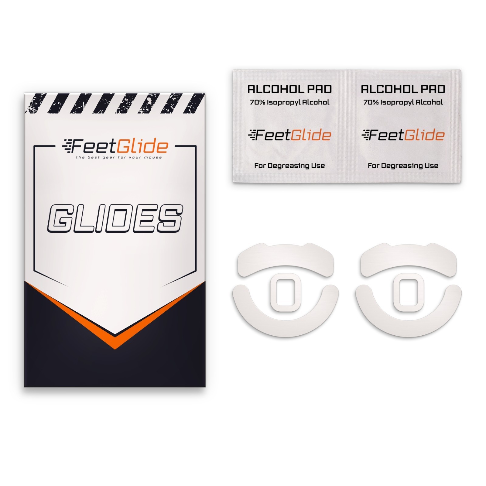 FeetGlide Skates for Razer Cobra HyperSpeed Replacement Mouse Feet PTFE