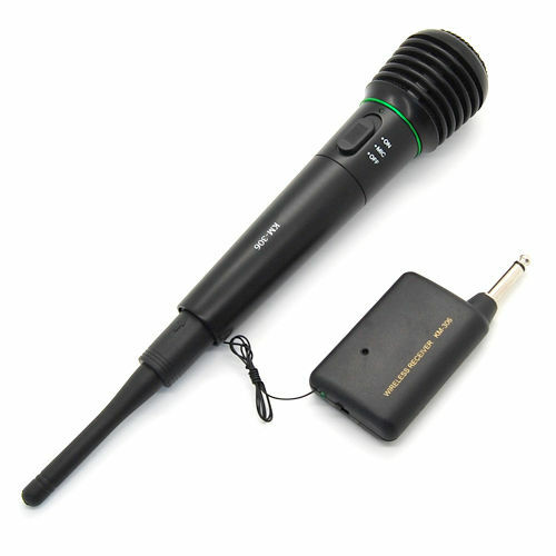Professional Wireless Dual Microphone With Cordless Receiver for Church/ Karaoke