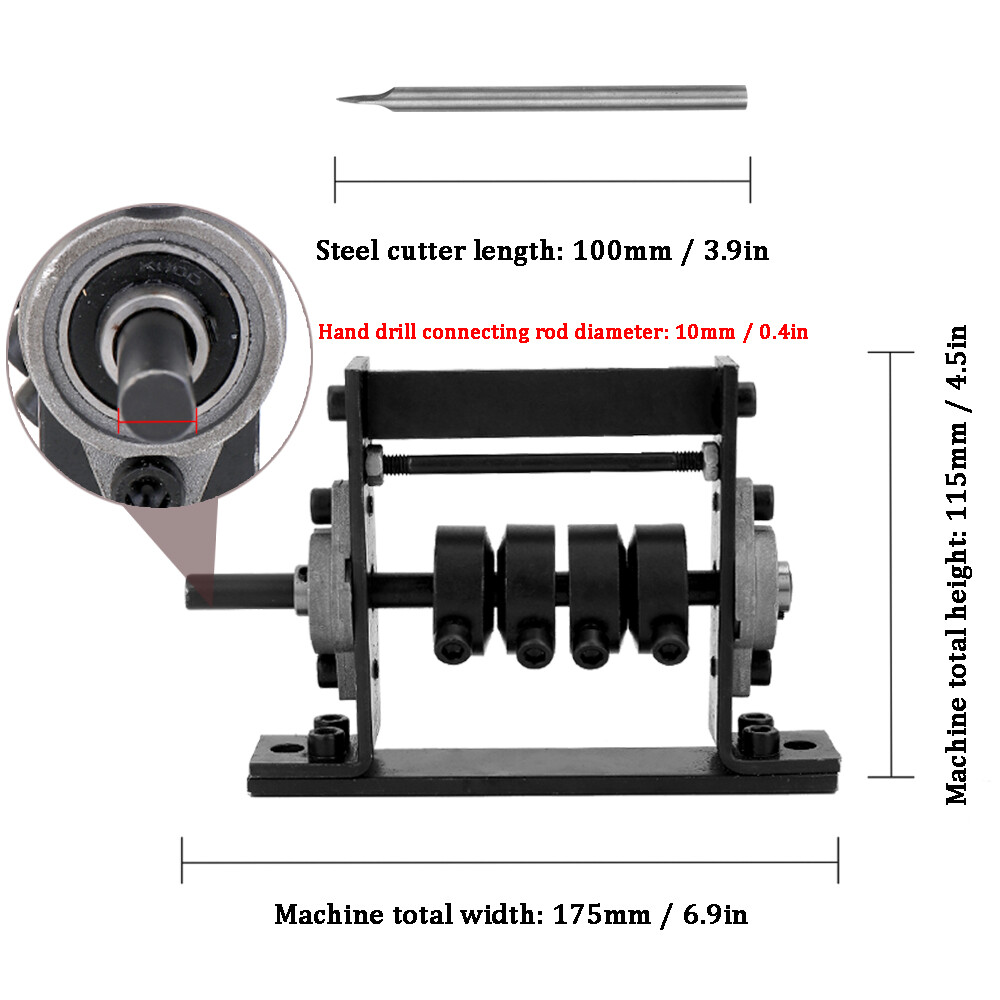 Manual Portable Wire Stripping Machine Scrap Cable Peeling Machine Stripper Tool