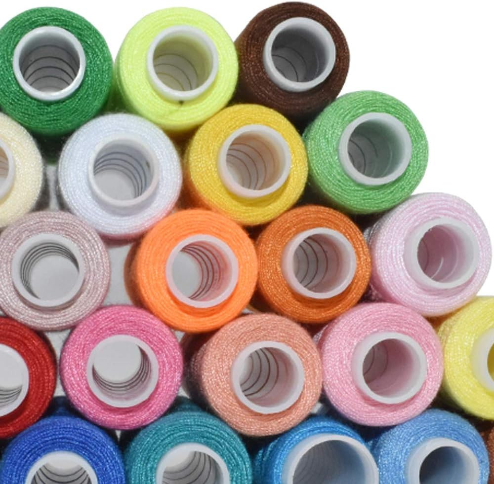 Sewing Threads Kits Polyester 30 Spool 250 Yards Per Spools Hand Machine