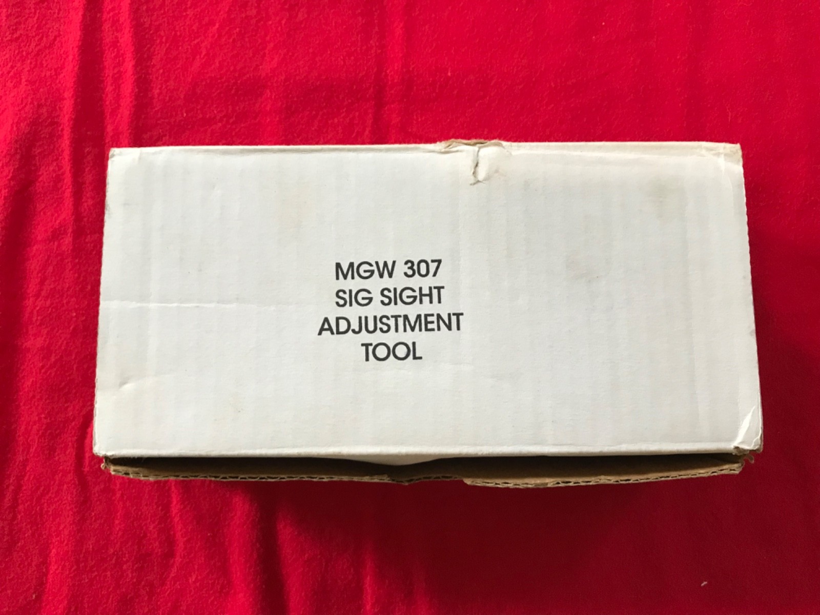 MGW 307, Sig Sight Adjustment Tool
