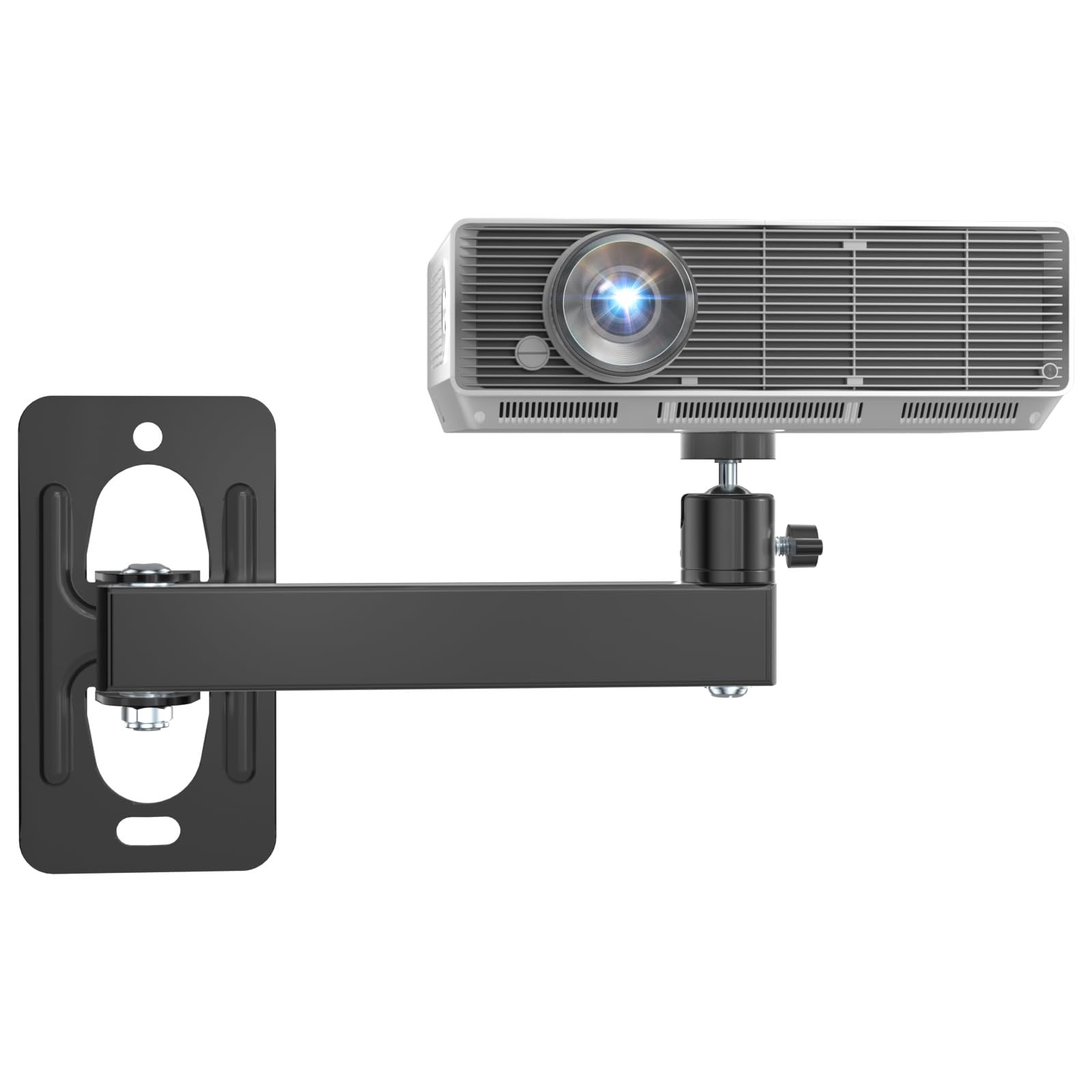 Mini Porjector Wall Mount, Wall Mount Projector for 1/4 Screw, Fully Adjustab...