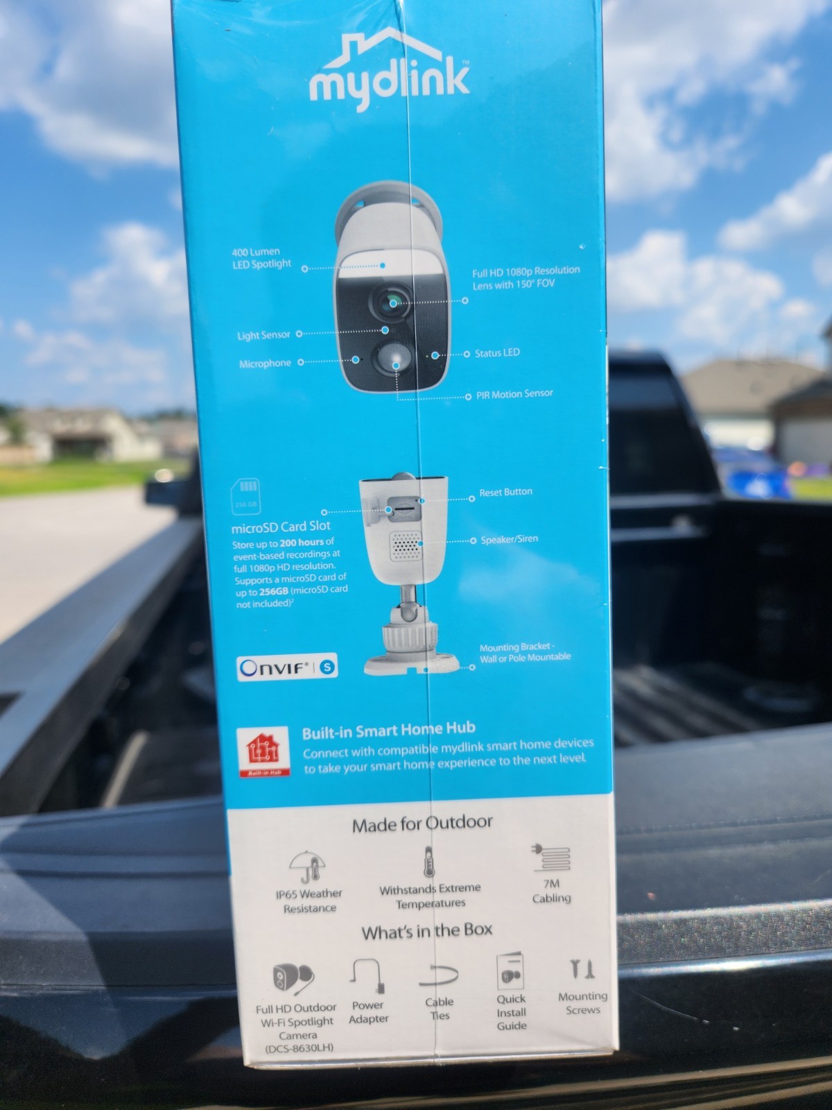 D-Link Pro Series Full HD Outdoor Wi-Fi Spotlight Camera DCS-8630LH