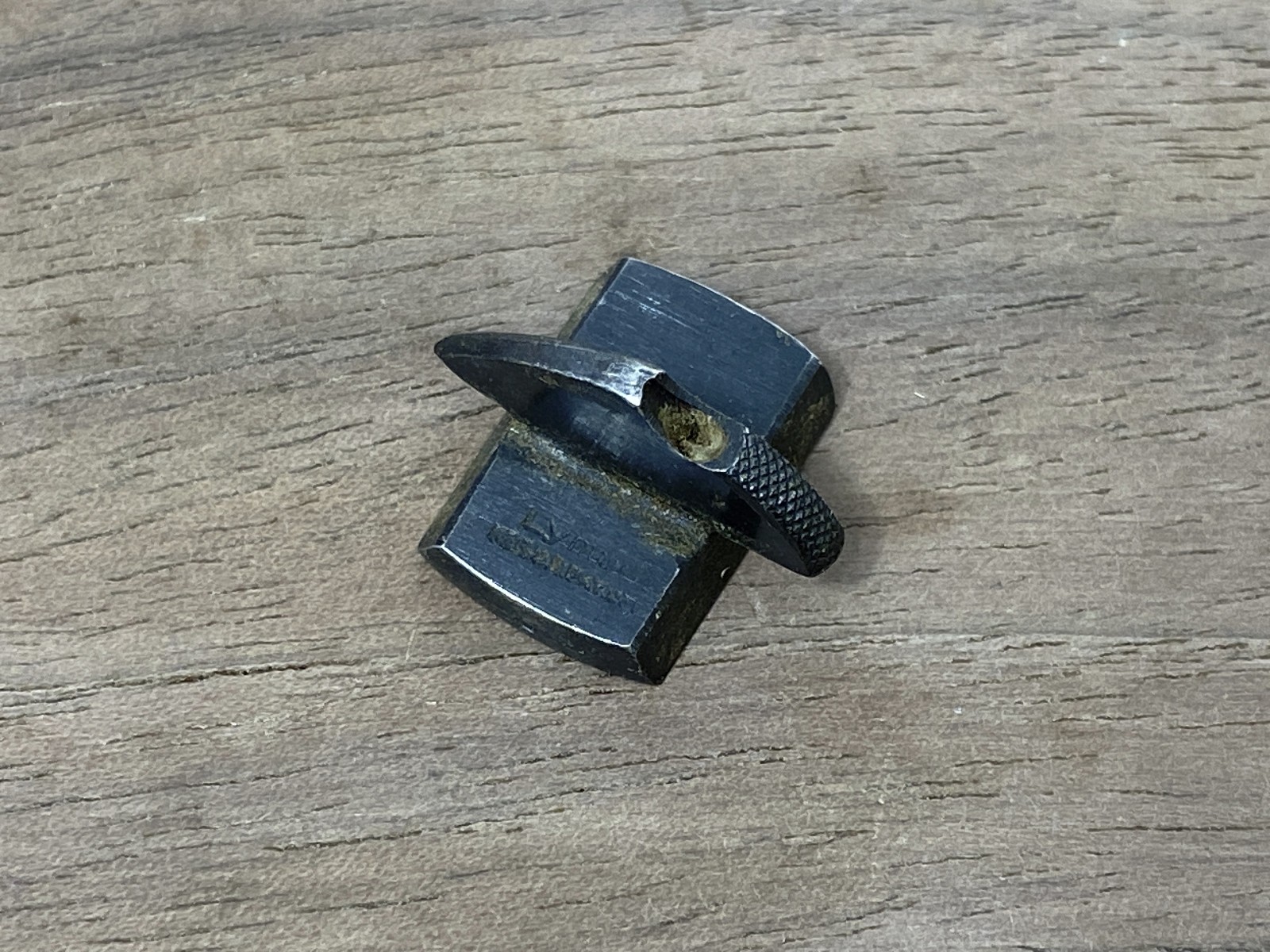 Antique Lyman No. 4T Half Moon Rifle Front Sight Ivory Bead