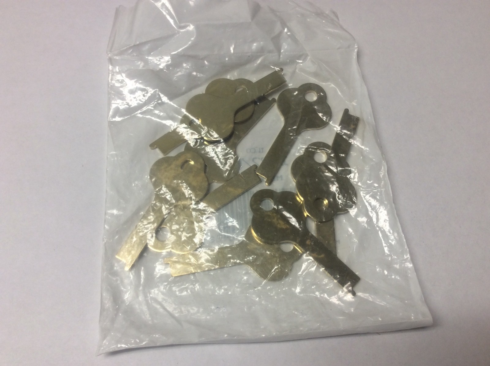 Ilco Brand flat Nickle Silver keyblanks, #1332/ns, set of 10- Locksmith