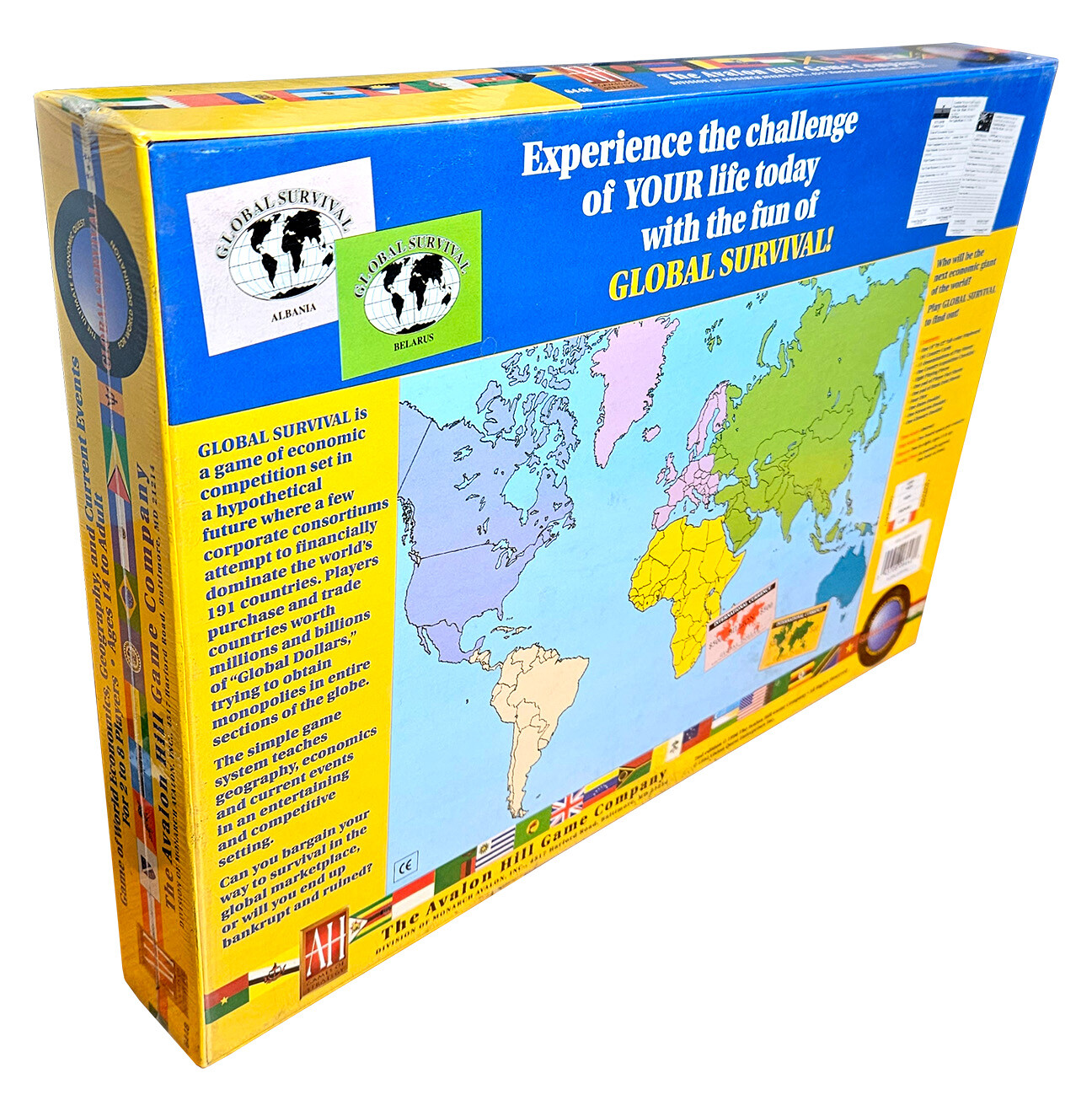 Global Survival Board Game Avalon Hill