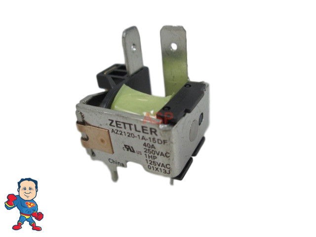 Spa Hot Tub Balboa Board Relay Zettler 15V Double Tab SPST Contact Video How To
