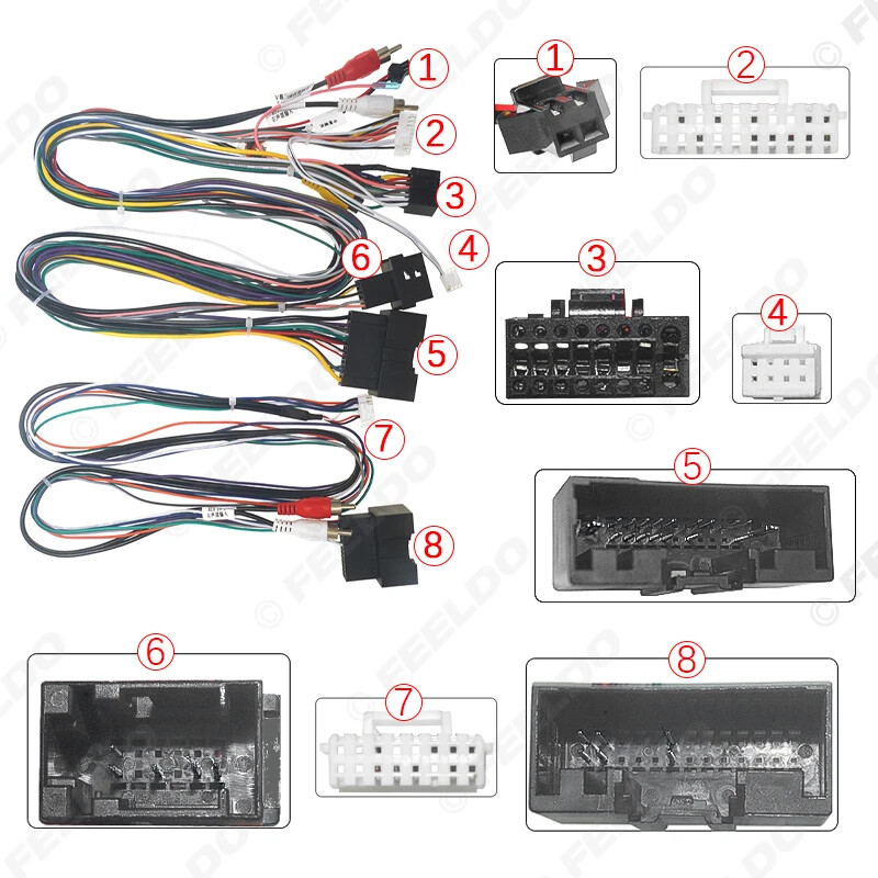 16 pin power cable wire harness Canbus For Ford focus Ecosport kuga escape edge
