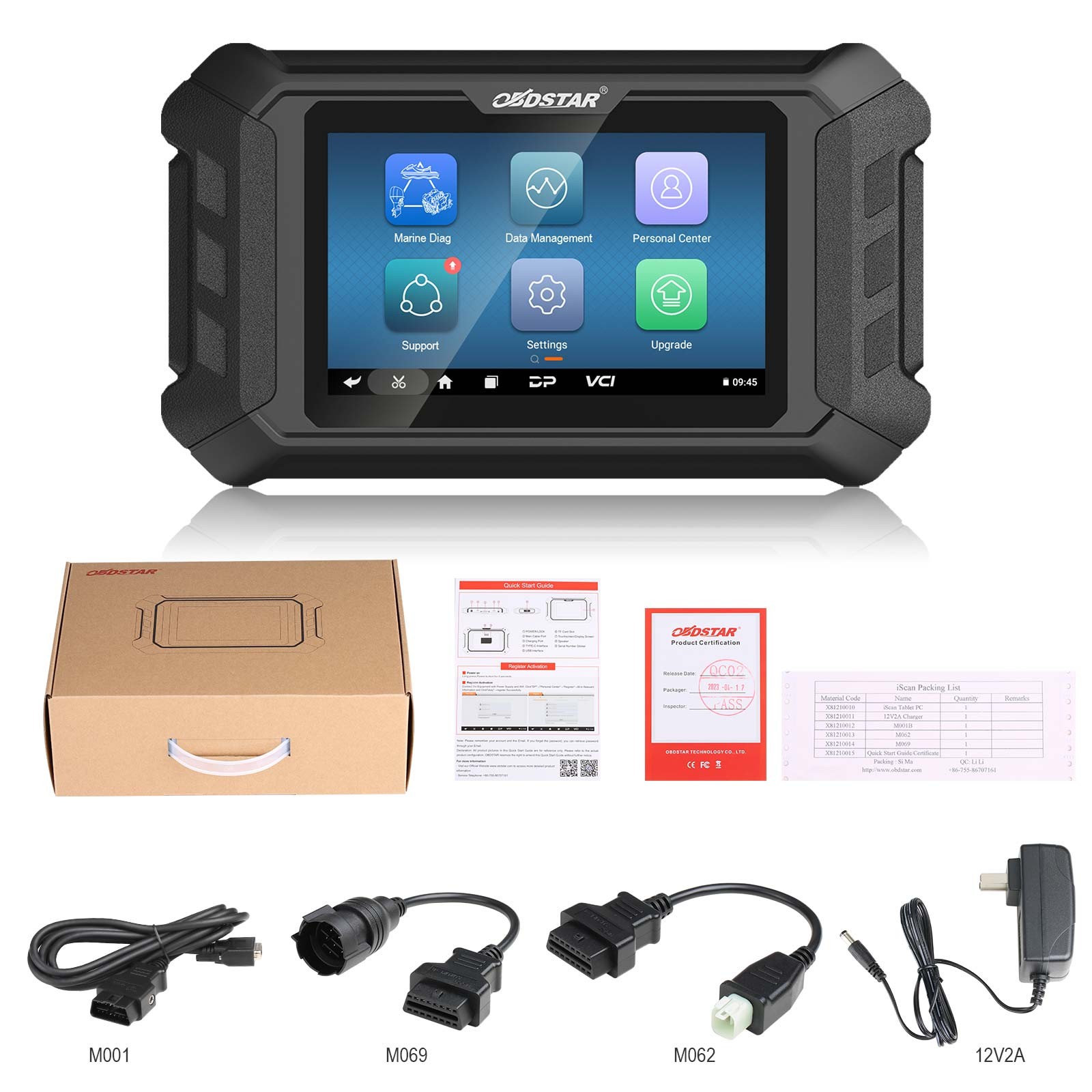 OBDSTAR ISCAN For SUZUKI Marine Diagnostic Tablet Code Reading&Clearing Scanner