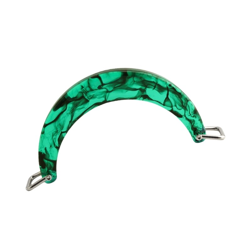 Fashionable Resins Half Round Shape Replacement Handle for Purses and Handbag