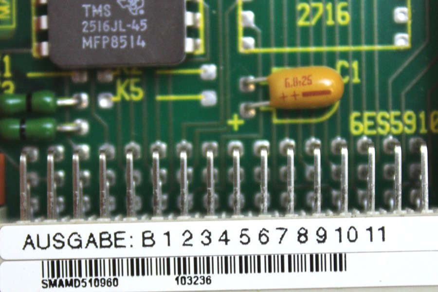 SIEMENS 6ES5910-0AA21 SIMATIC S5 -used-