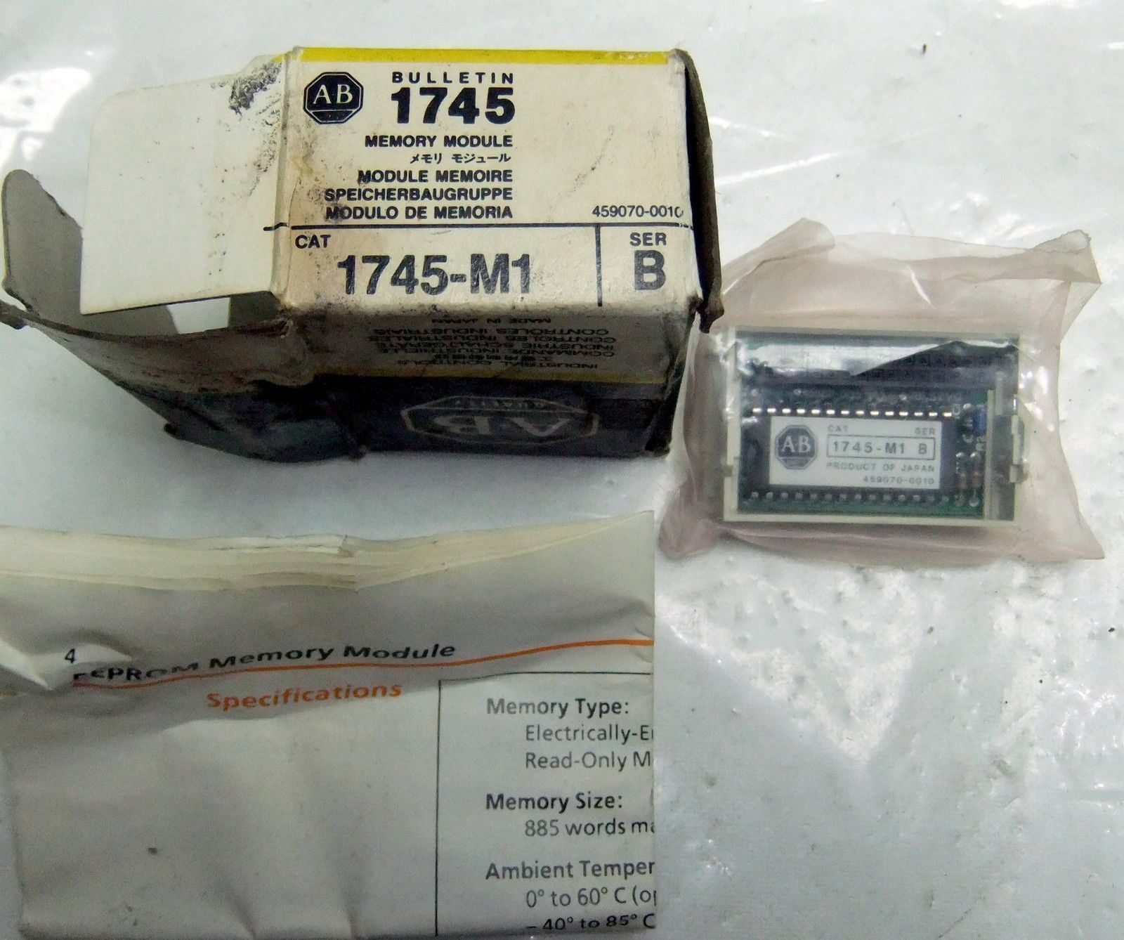 Allen-Bradley Memory Module EEPROM  1745-M1