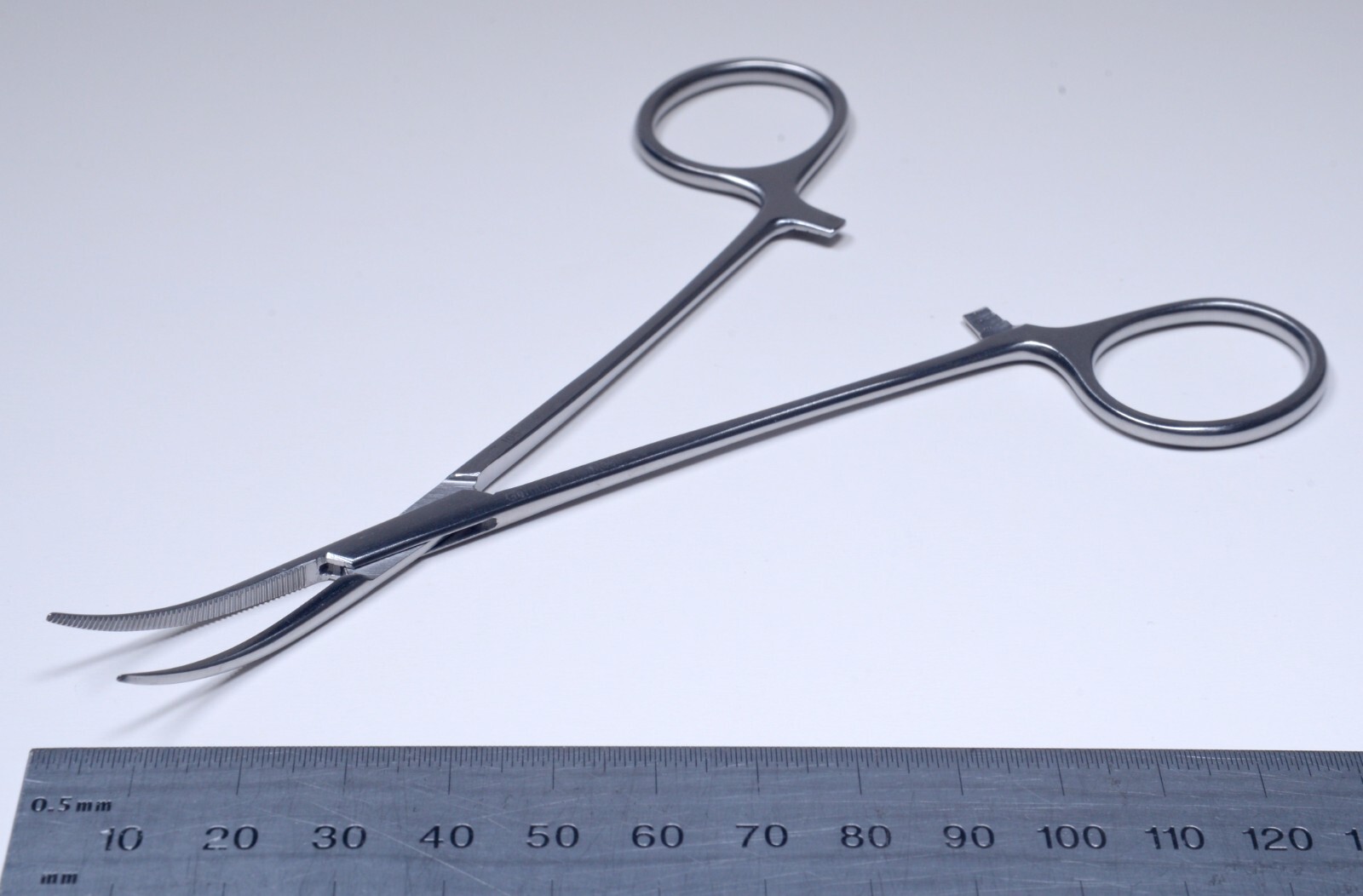 Integra Jarit # 105-099 Mosquito Forceps  6" Petit-Point Curved Stainless