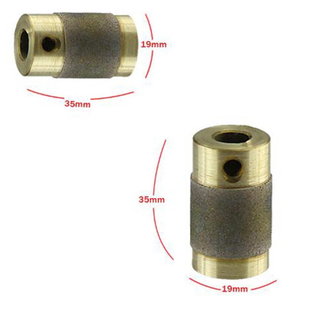 4Pcs Grinding Bits Set Stained Glass Grinder Head Bit for All Grinding Machines-