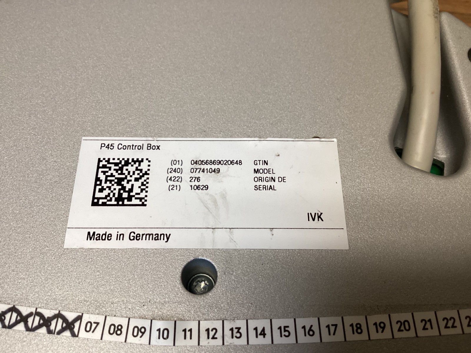 CONTROL BOX SIEMENS pedal P30 FOR SIEMENS CT