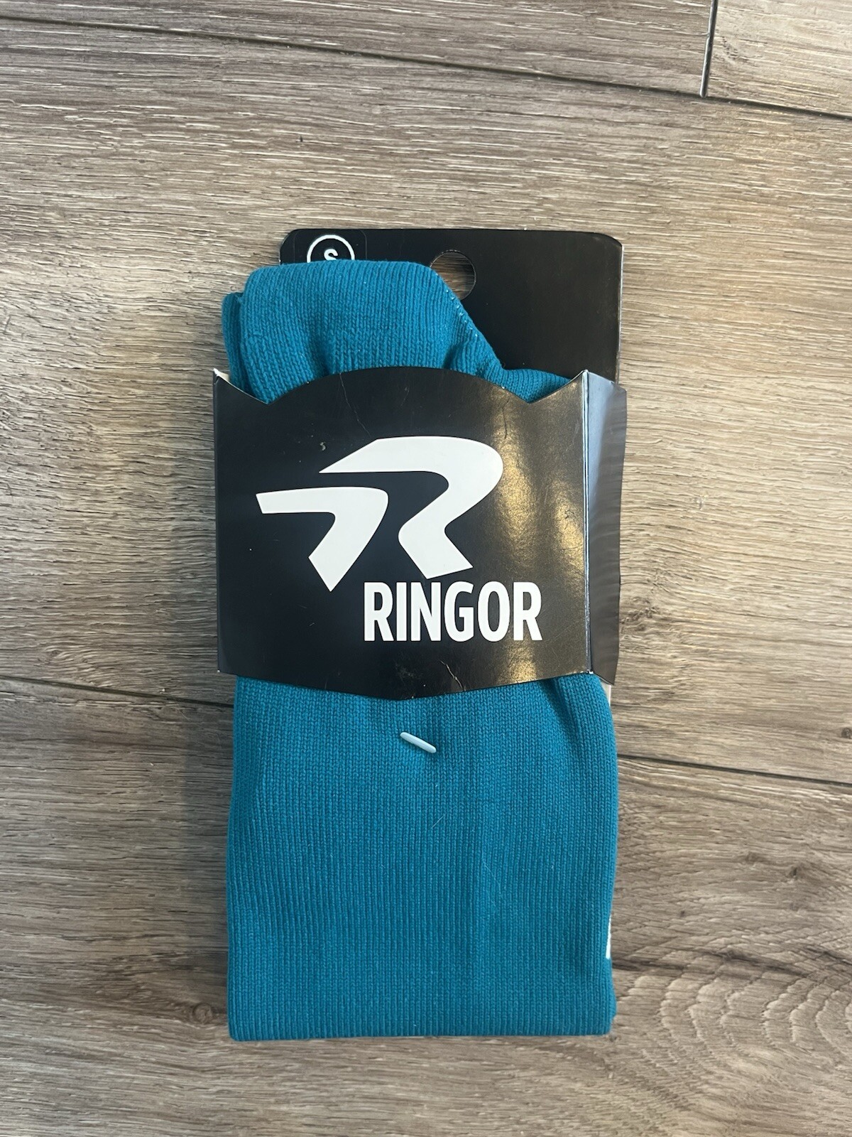 Ringor Diamond Fit Teal Softball Blister Control Socks Size Small S
