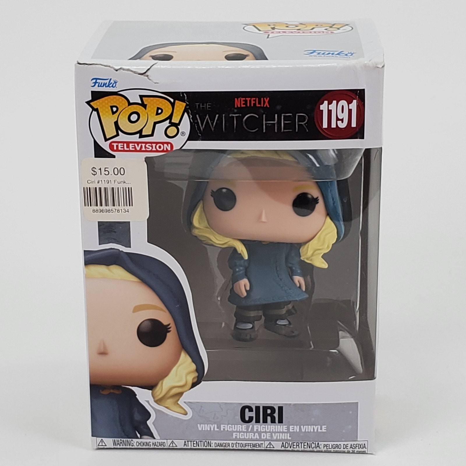 Funko Pop Television The Witcher Ciri 1191 Netflix Vinyl Figure Collectible