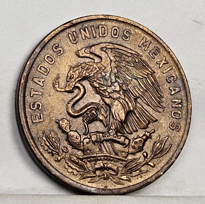 1970 Mexico 20 Centavos BN