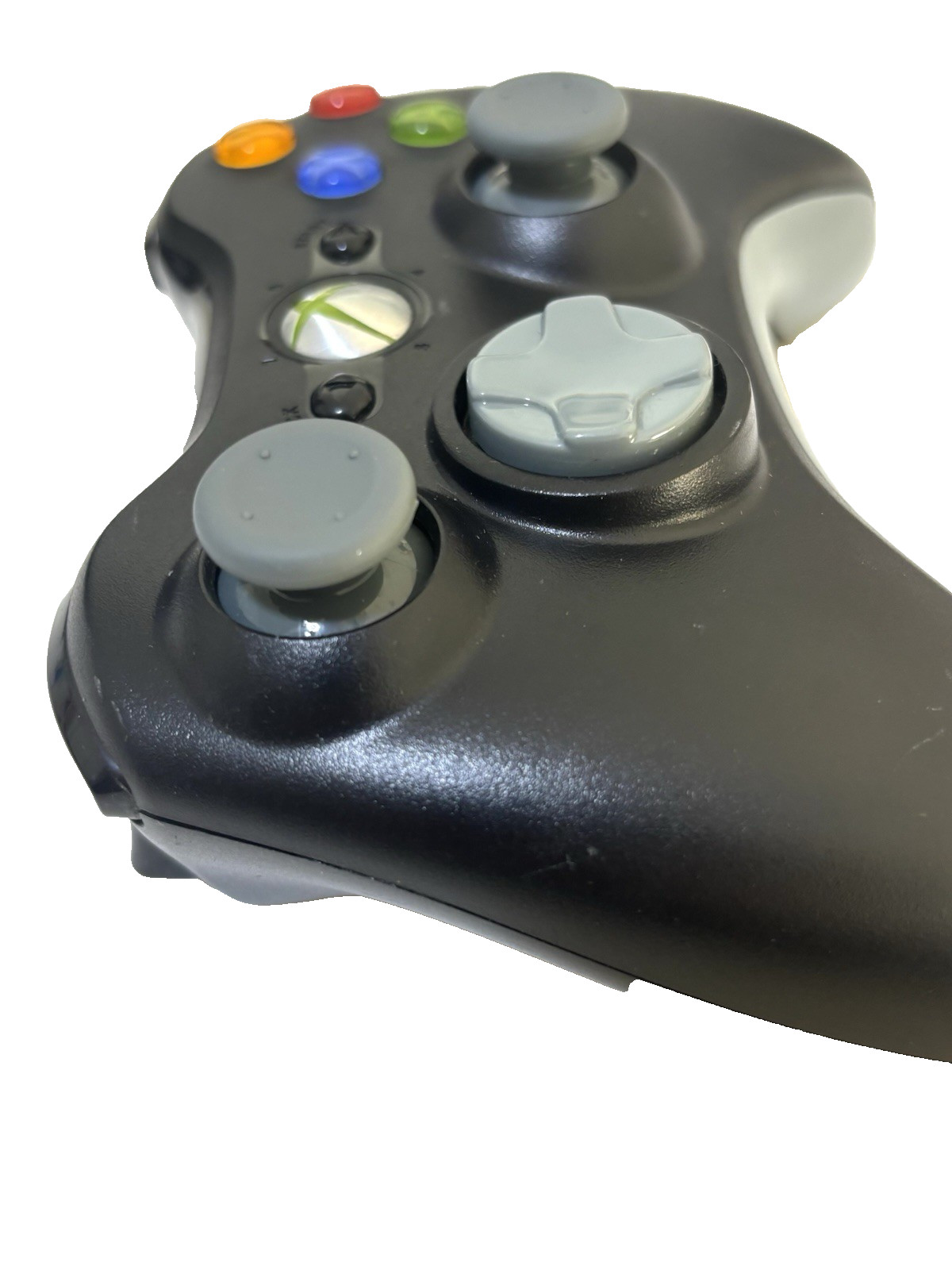 Official Microsoft Xbox 360 Wireless Controller Black Gray OEM Xbox 360
