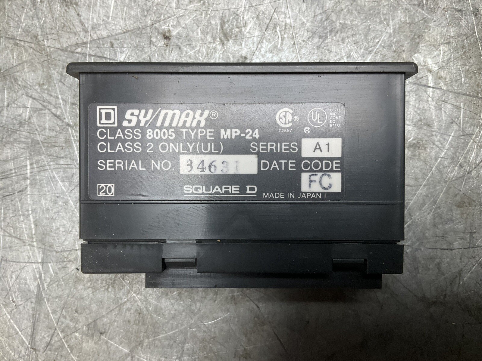 Square D 8005 mp-24 SY/MAX 4k E2 Prom Memory Pack 72086