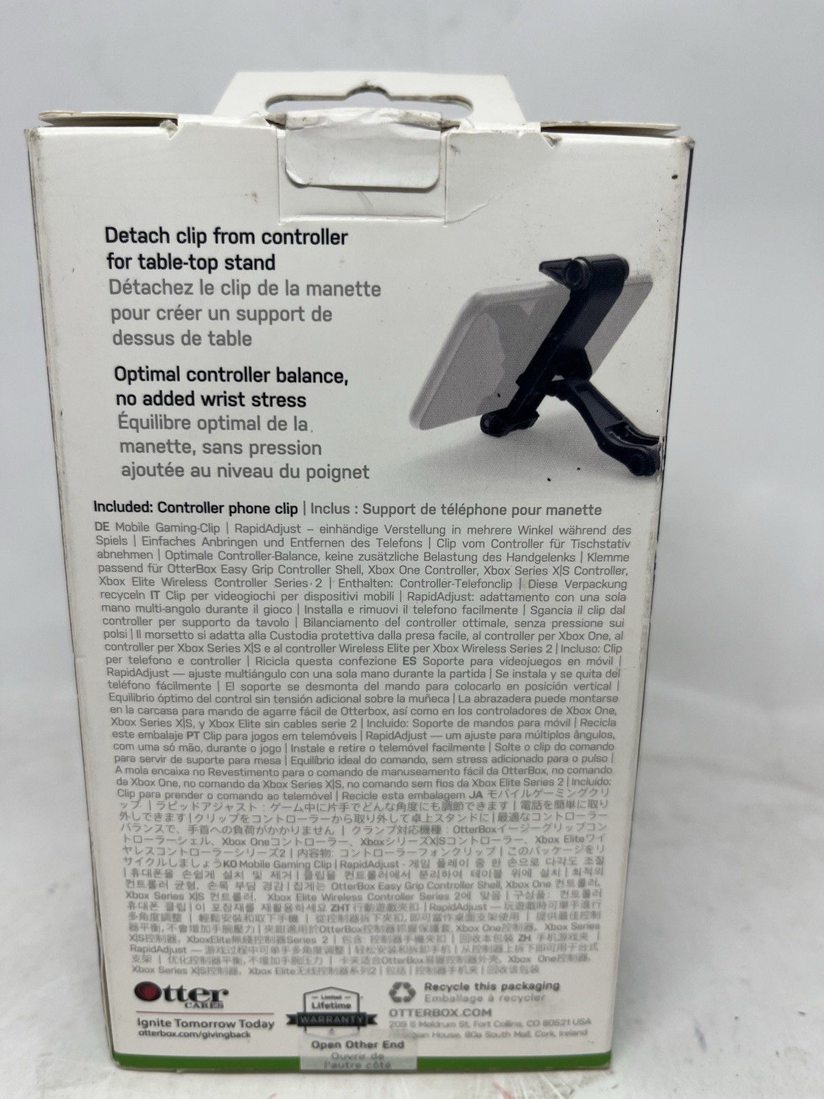 OtterBox Mobile Gaming Clip Designed to Connect Smartphone to Xbox Controller