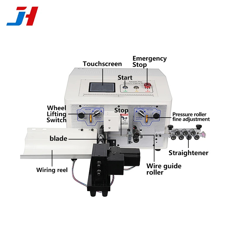 Automatic Wire Stripping Machine JH-608-NX2-SST95 Computer Type Stripping Tool f