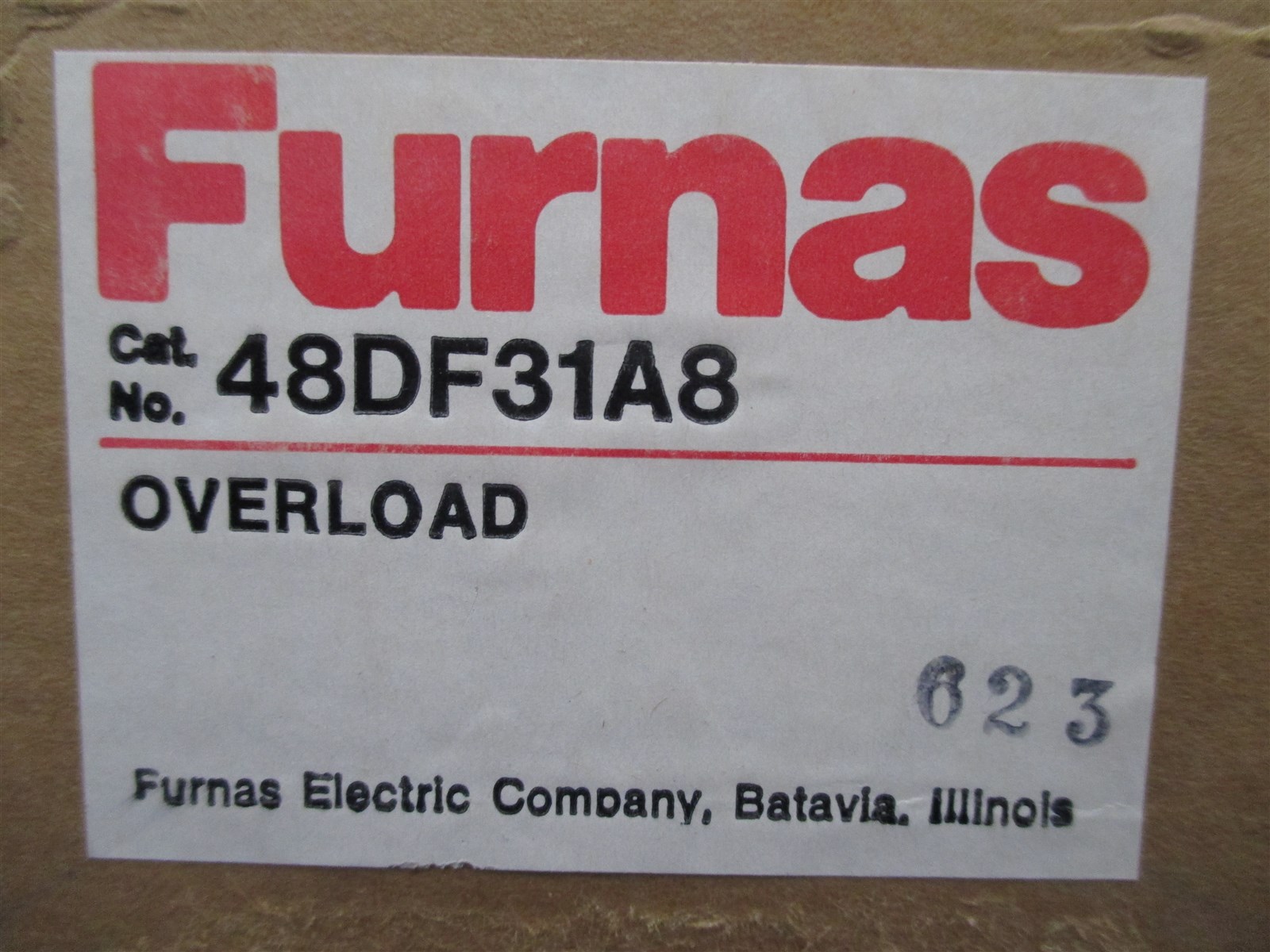 Furnas 48DF31A8 Melting Alloy Overload new