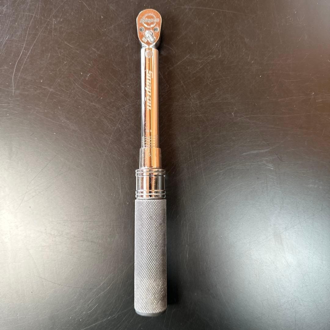 SNAP-ON QD1R50 Ratchet Click Torque Wrench Reversible 1/4" Drive 10-50 in/lbs