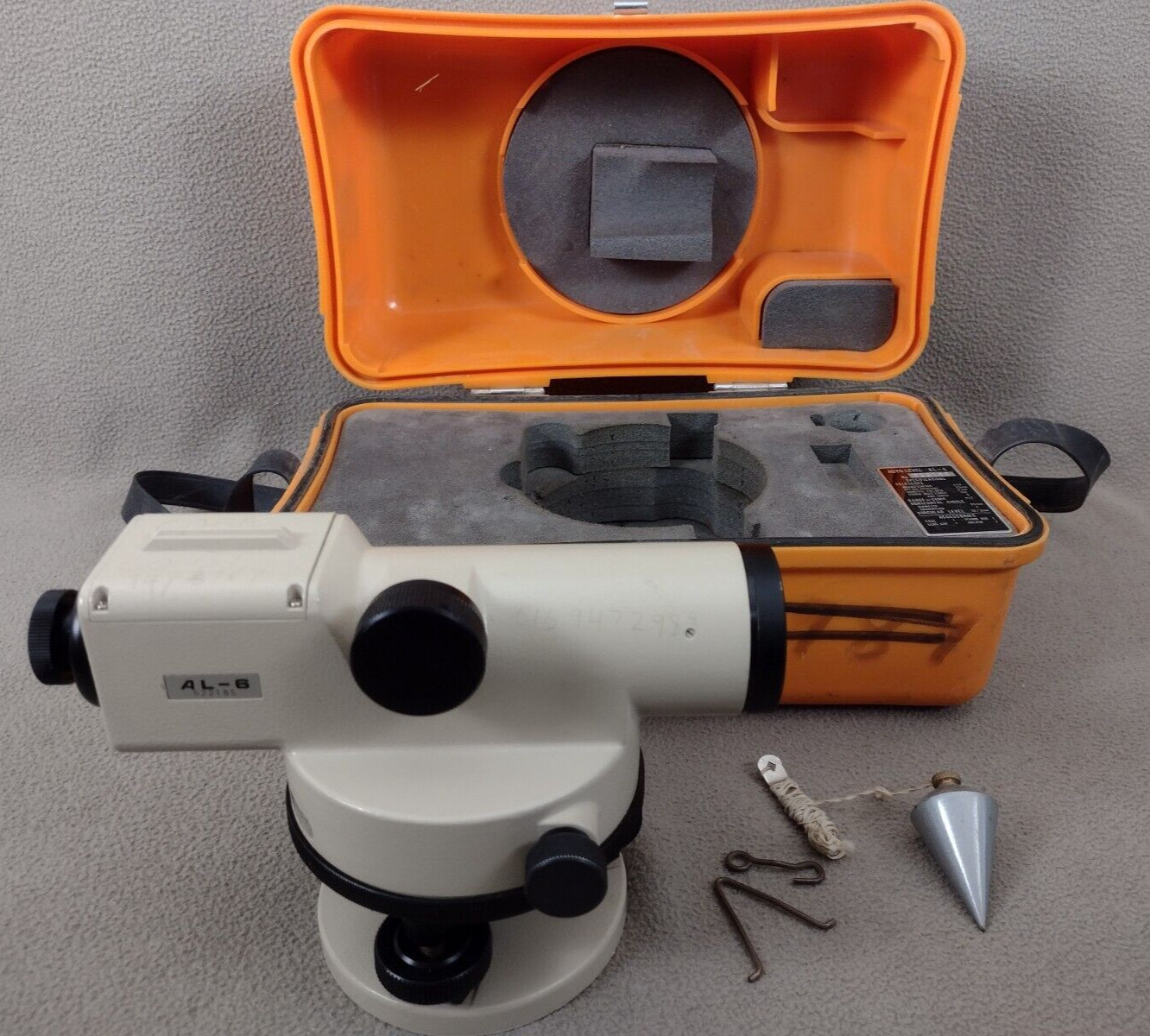 Pentax AUTO-LEVEL AL-6 With Case and Accessories