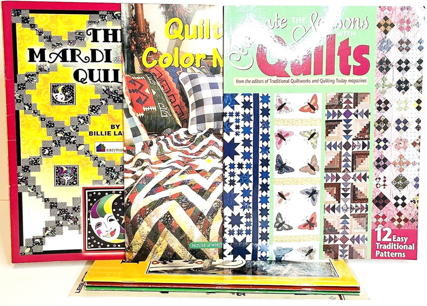 Quilting Color Magic Quilts in Bloom Leaflets Mix Lot of 7 Books