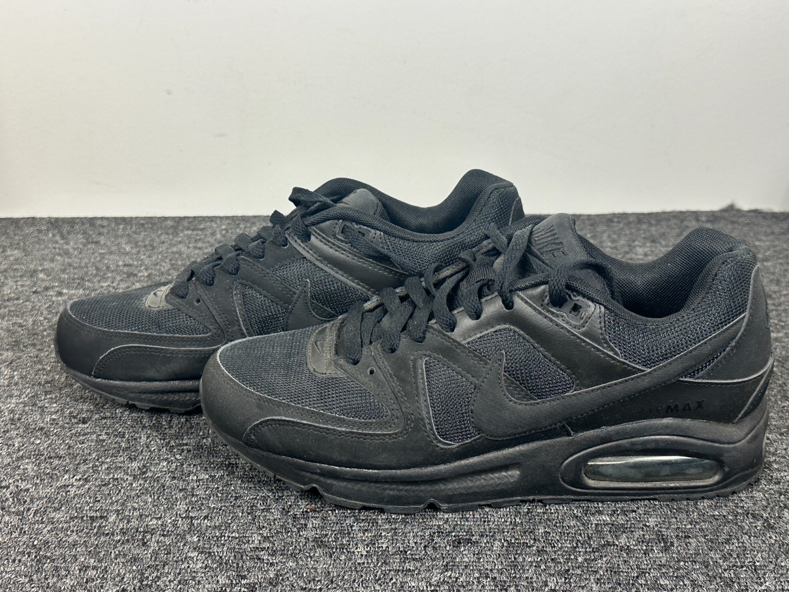 Nike Air Max Command Casual Sneakers Mens US 8 Black