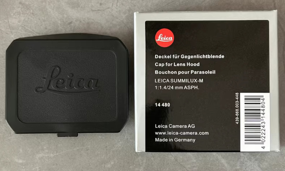 Lens Hood Cap for leica M24/1.4 24mm f/1.4 Lens 14480
