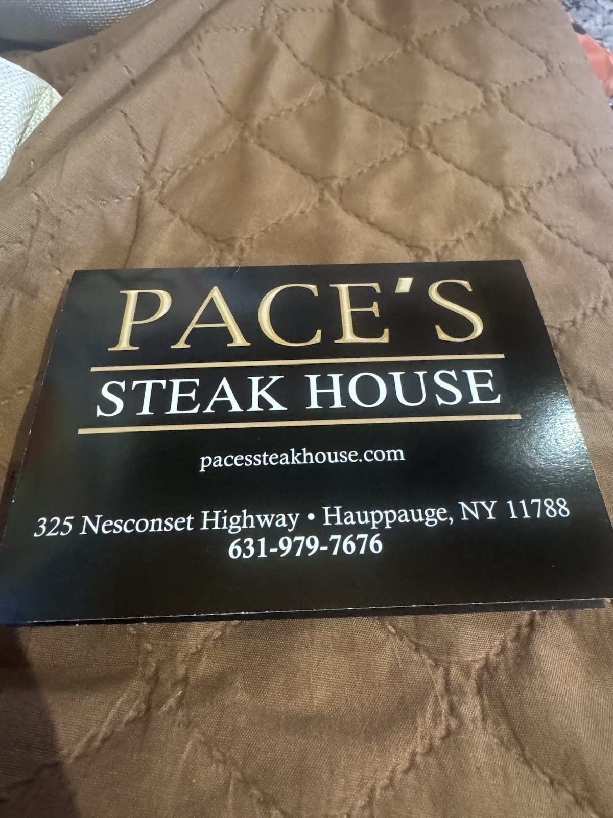 Pace's Steak House $100 Gift Card - New York - No Expiration