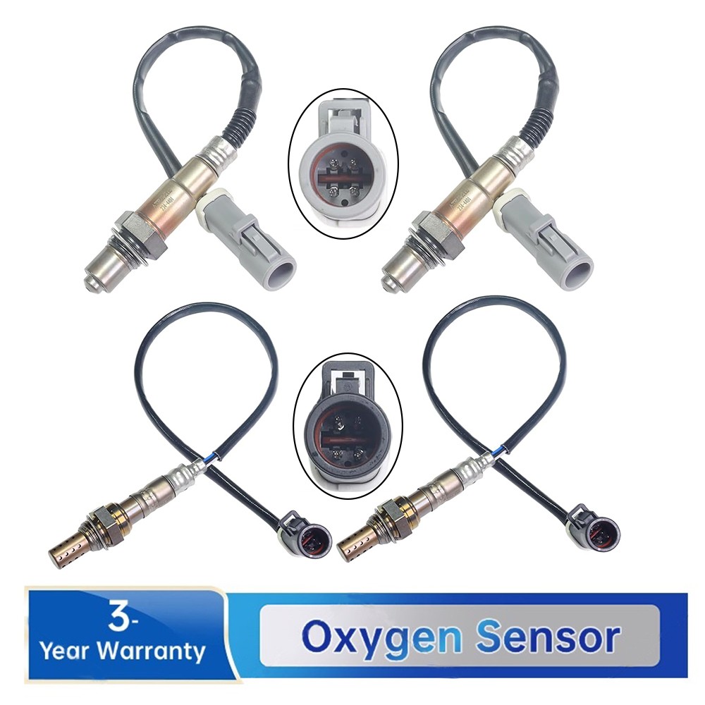 4PCS Oxygen O2 Sensor For 2004-2010 Ford Explorer 4.0L-V6 4.6L-V8 Up+Downstream