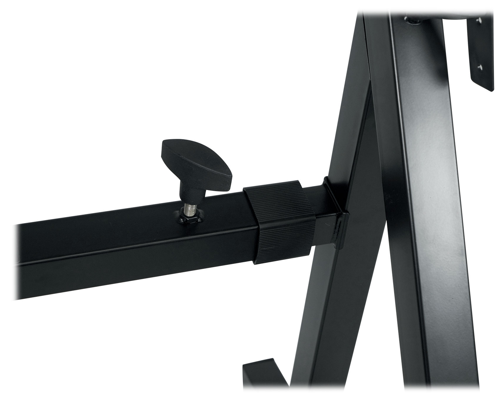 Rockville Z45W Z-Style 2-Tier Keyboard Stand+Wheels Fits Roland VR-09