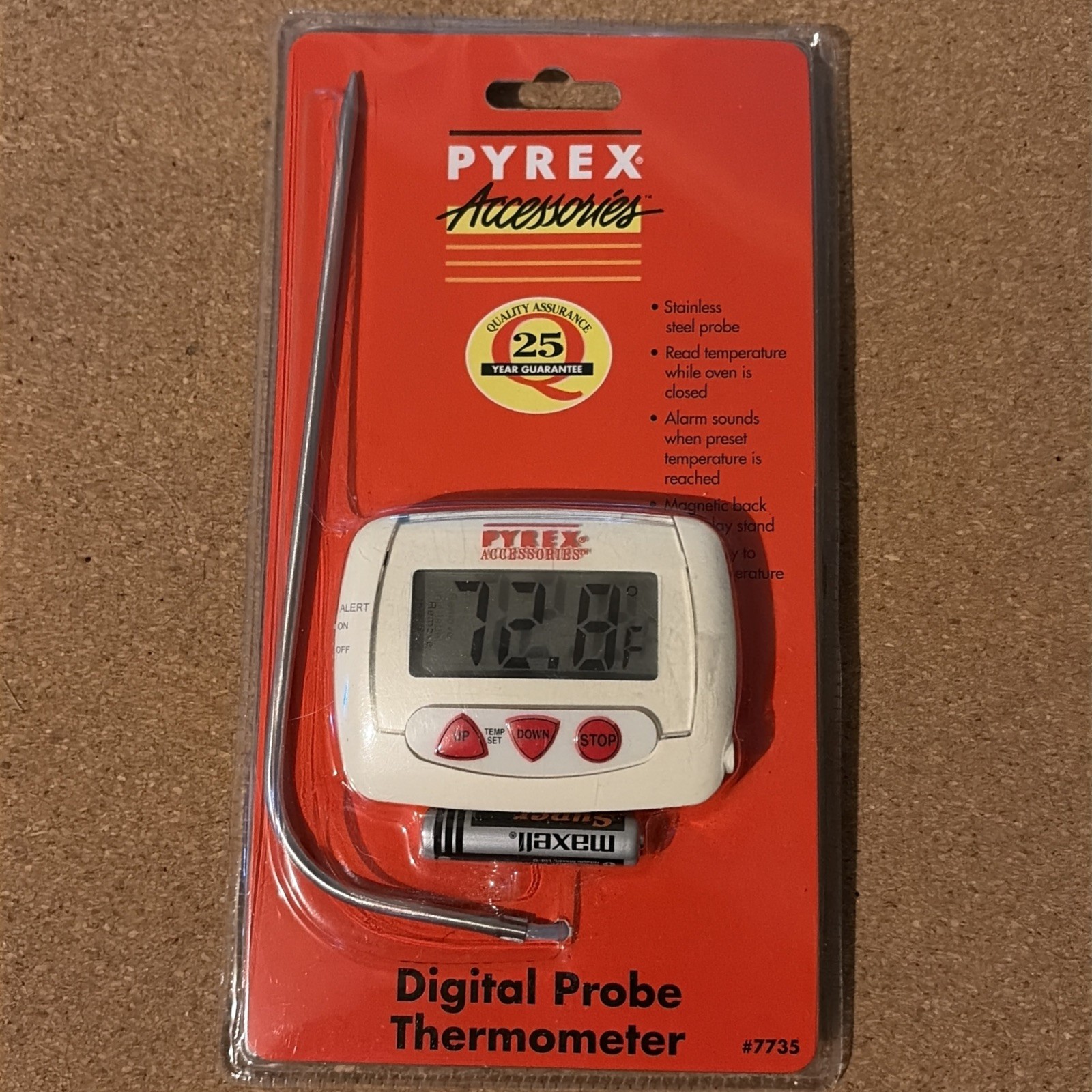 🔥New VTG Pyrex Professional Digital Thermometer🔥