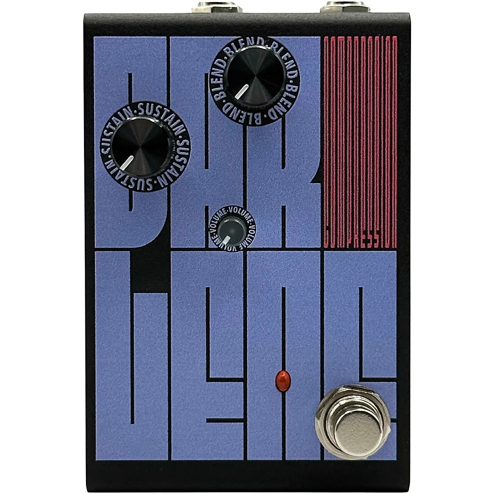 Heather Brown Electronicals Darlene Compression Pedal  Black and Blue