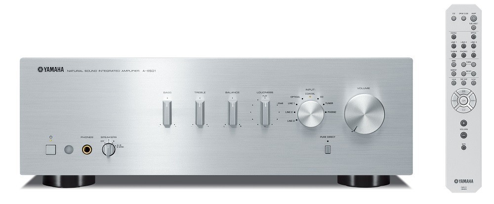YAMAHA A-S501 170-watt stereo Integrated Amp / DAC  Silver  AUTHORIZED-DEALER