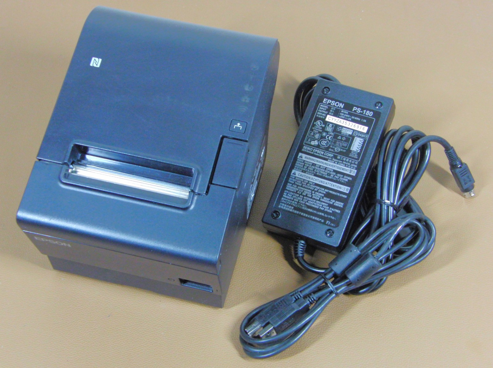 Epson TM-T88VII M371A USB / Serial / Ethernet Thermal POS Receipt Printer