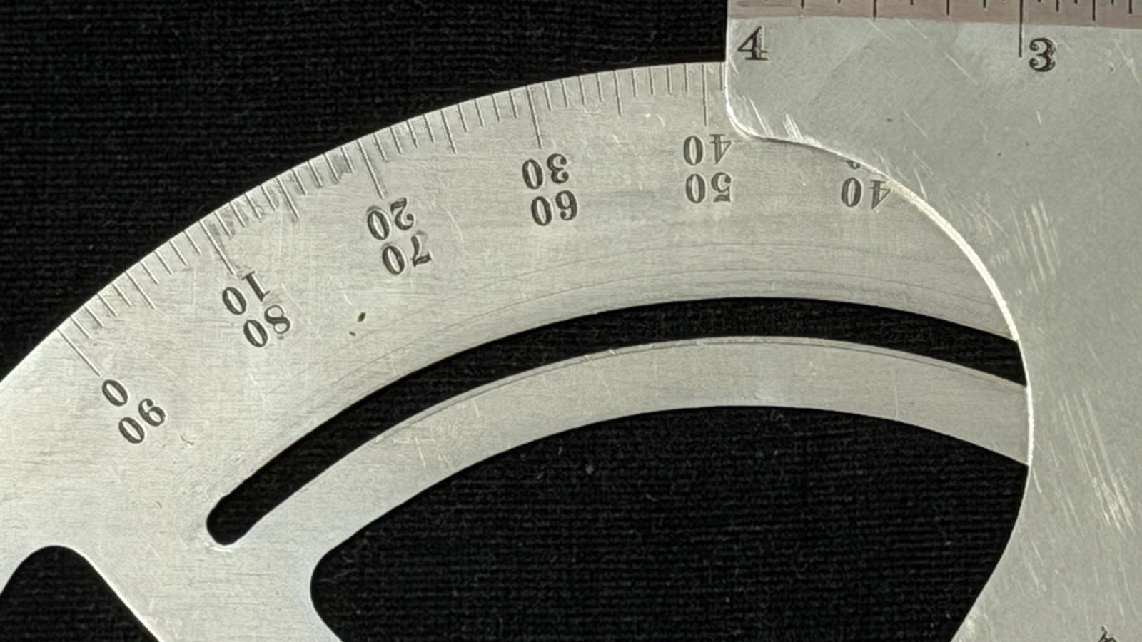 Starrett Draftsman Protractor No. 361 Machining Drafting Engineering