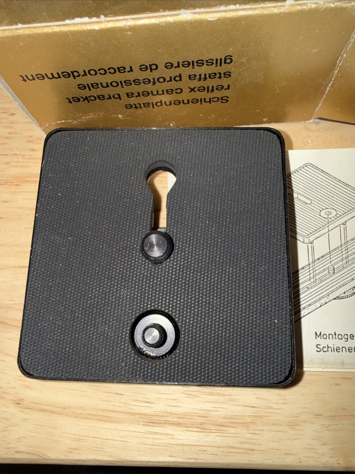 METZ MEDIUM FORMAT Tripod CAMERA BRACKETS CAT. No. 5514 202/4 Metz Mecablitz