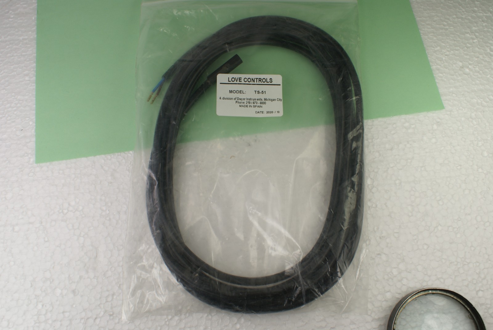 Love Controls TS-51 Series TS-PROBES Temperature Switch Probe