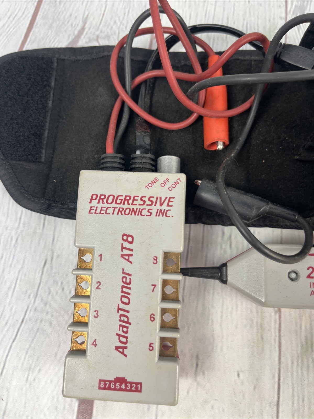 Progressive Electronics 200EP Inductive Amplifier W/Adap Toner AT8 And Case