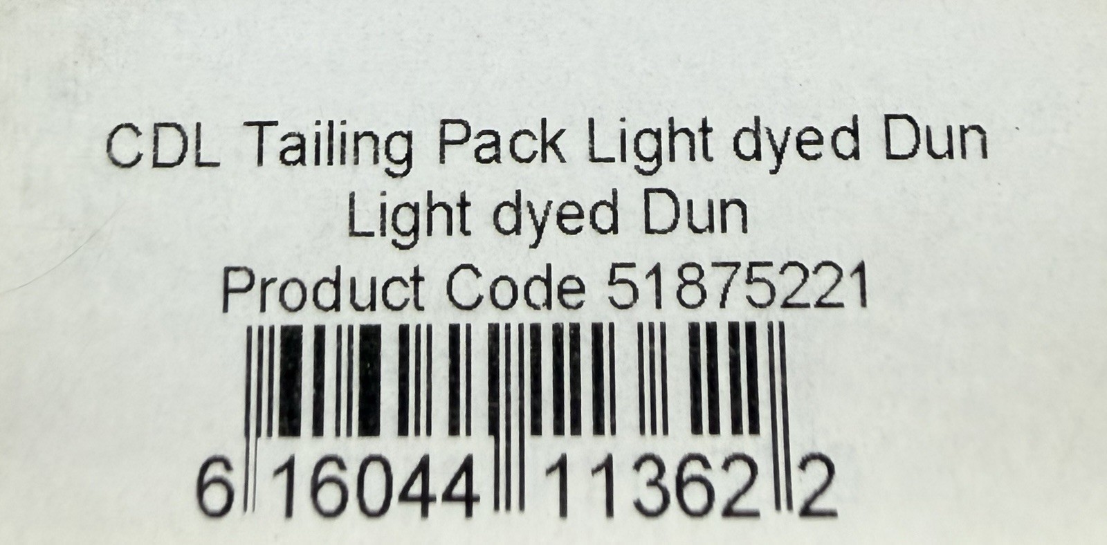 Whiting Tailing Pack Light Dyed Dun 350A-SH-E-L